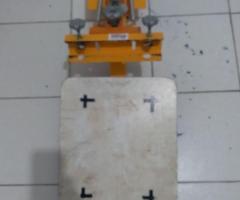 Berço com suporte para serigrafia, com uma garra com mola - 6